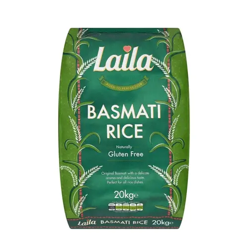 LAILA BASMATI RICE (GREEN) 20 KG