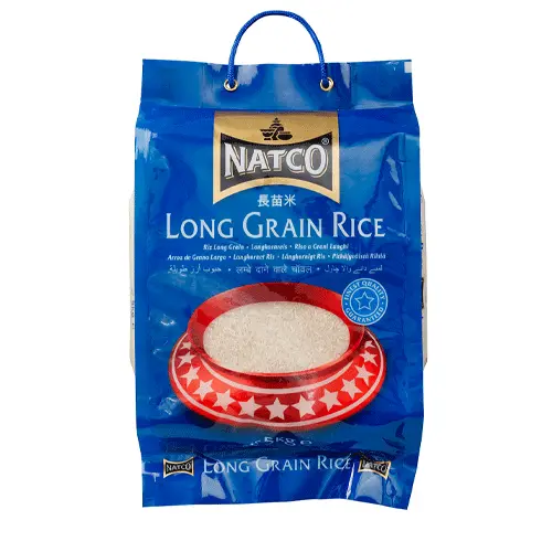 NATCO LONG GRAIN WHITE RICE 5KG