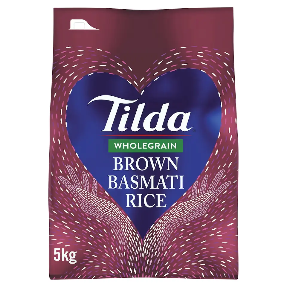 TILDA BROWN BASMATI RICE 5 KG
