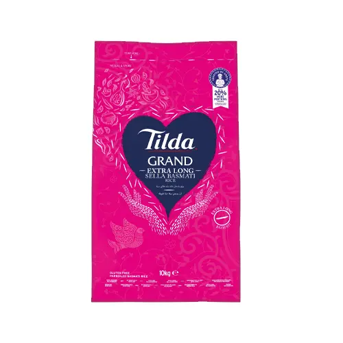 TILDA GRAND EXT LONG SELLA BASMATI RICE (RED) 10 KG