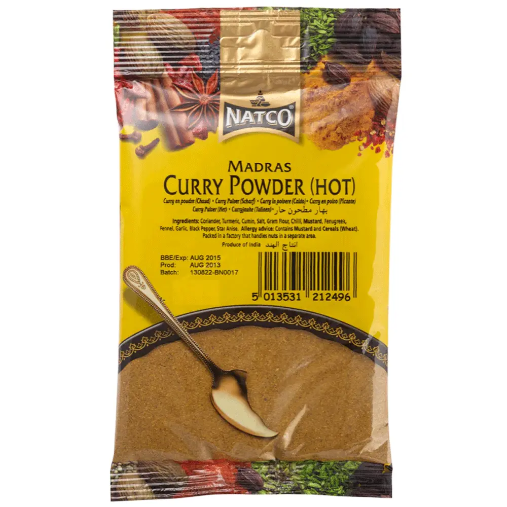 NATCO CURRY POWDER (HOT) 400G
